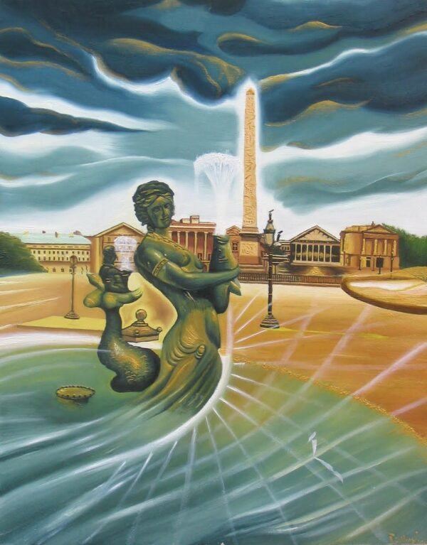 Un jour, place de la Concorde ! (VENDU)